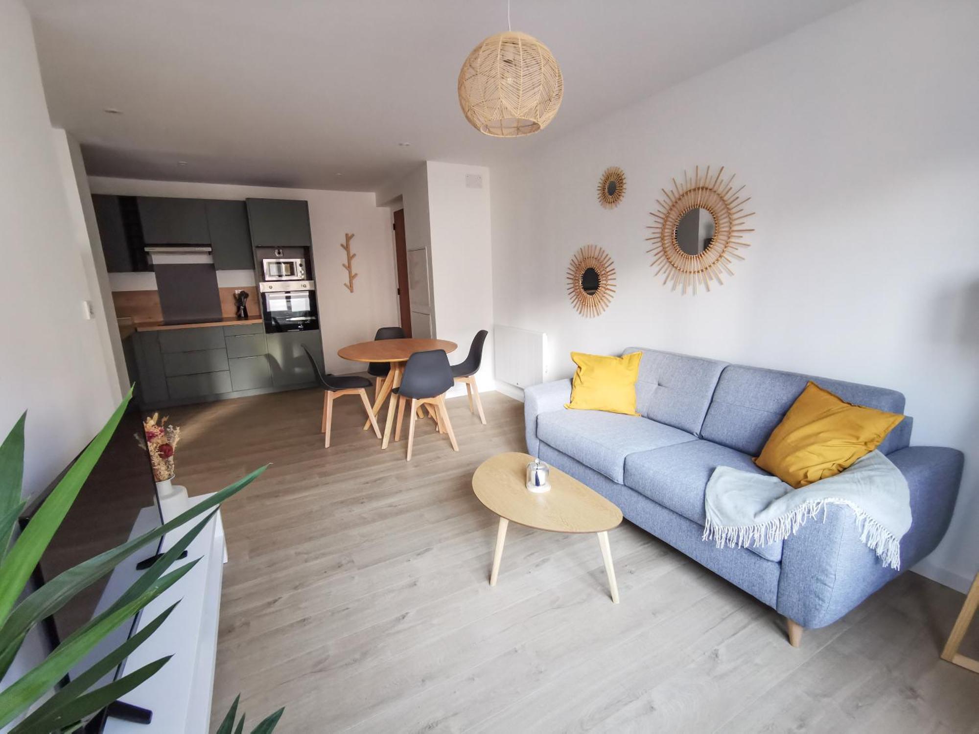 L'Olivier - Appartement Moderne Et Chaleureux - Tram Et Parc Grenoble Extérieur photo